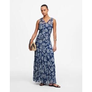 Madewell Maxi Dress – Blue Floral – Size 4